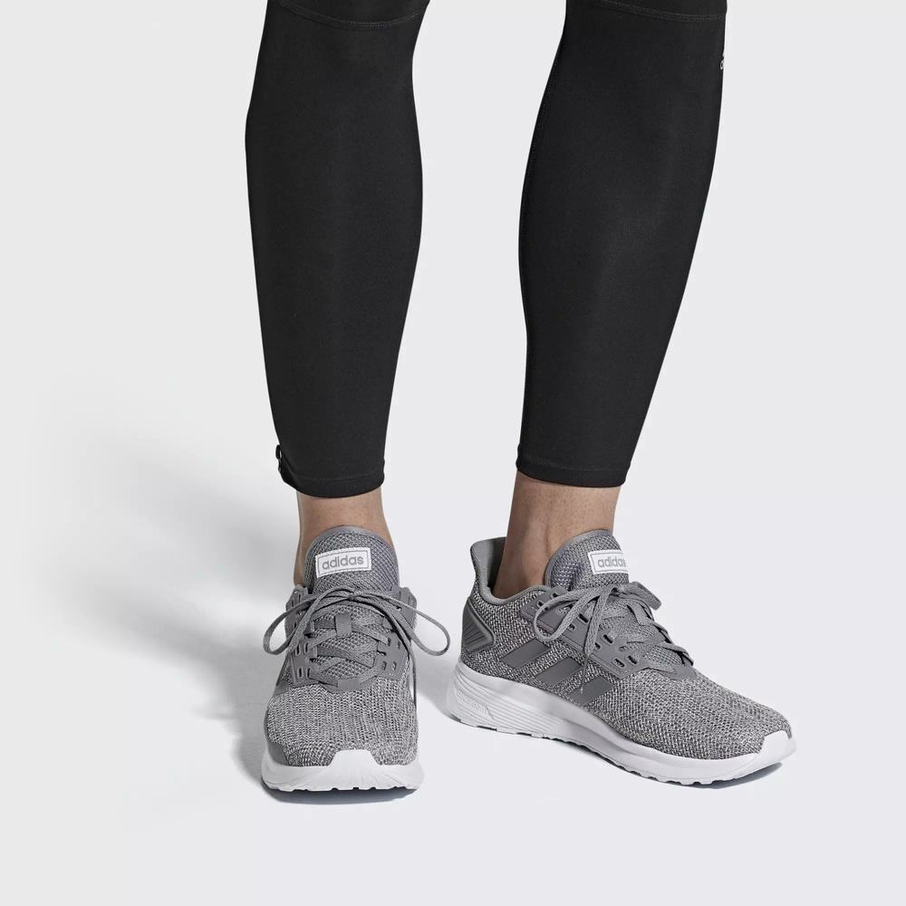 Adidas Duramo 9 Tenis Para Correr Grises Para Hombre (MX-60140)